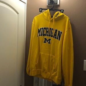 University of Michigan sweatshirt
